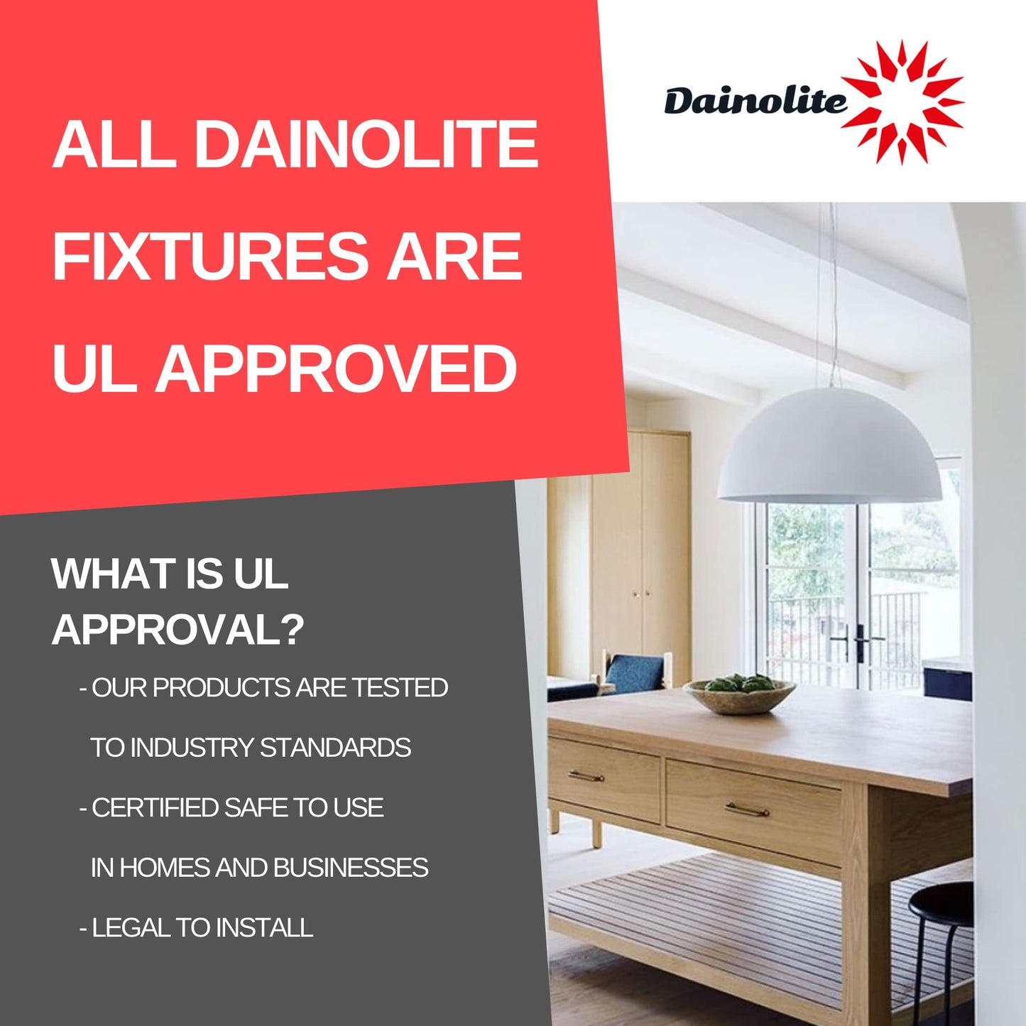 Dainolite Pendant Light ARY-7256LEDHP-MW 56W Matte White